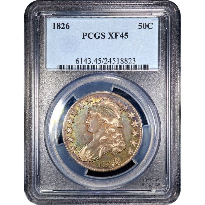 1826 Capped Bust Half Dollar (50c) Obverse Image