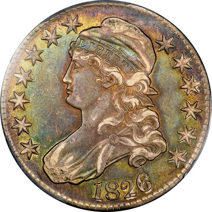 1826 Capped Bust Half Dollar (50c) Photo 3