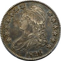1826 Capped Bust Half Dollar (50c) Obverse Image