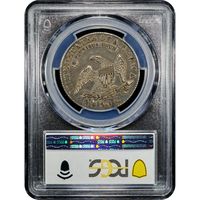 1826 Capped Bust Half Dollar (50c) Reverse Slab Image