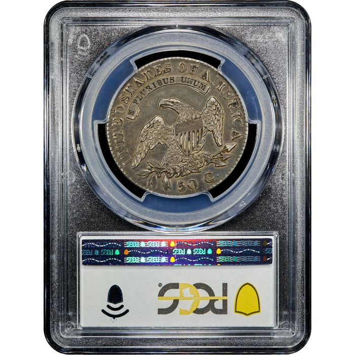 1826 Capped Bust Half Dollar (50c) Reverse Slab Image