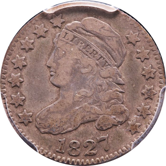 1827 Capped Bust Dime (10c) Photo 3