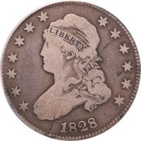 1828 Capped Bust Quarter (25c) Obverse Image