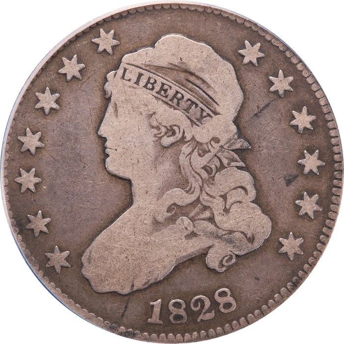1828 Capped Bust Quarter (25c) Obverse Image