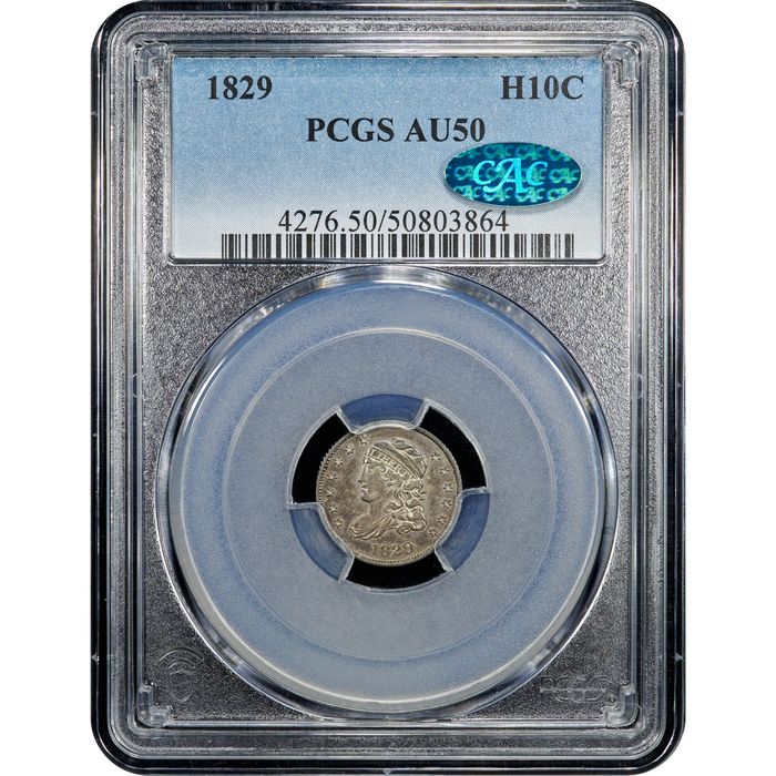 1829 Capped Bust Half Dime (h10c) Obverse Image