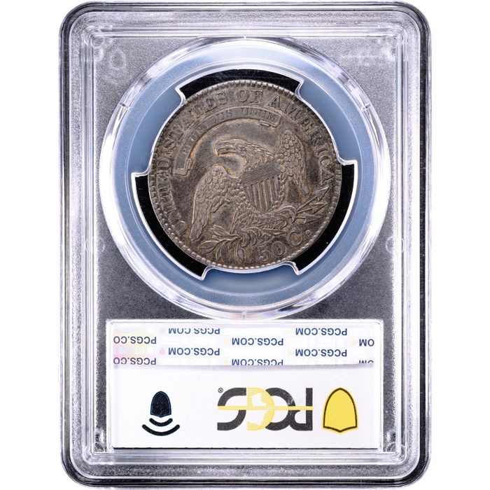 1829 Capped Bust Half Dollar (50c) O-112 Small Letters Reverse Slab Image