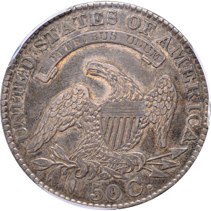 1829 Capped Bust Half Dollar (50c) O-112 Small Letters Reverse Image