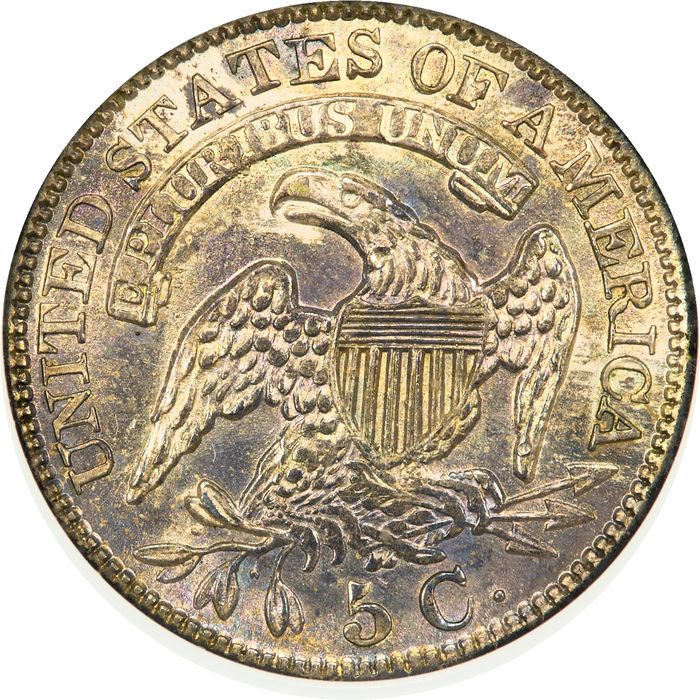 1830 Capped Bust Half Dime (H10C) Reverse Image