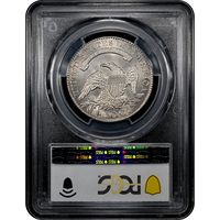 1830 Capped Bust Half Dollar (50c) Large 0 O-120 Reverse Slab Image