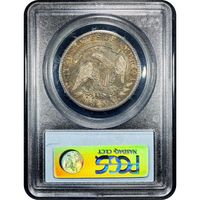1830 Capped Bust Half Dollar (50c) Small 0 Reverse Slab Image