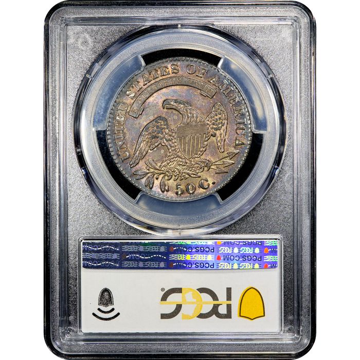 1830 Capped Bust Half Dollar (50c) Small 0 Reverse Image