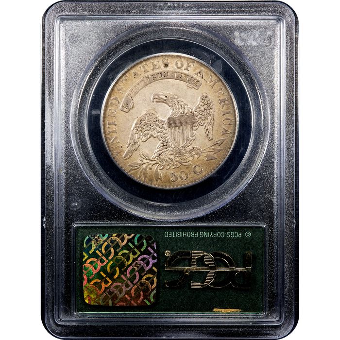 1831 Capped Bust Half (50c) OGH Reverse Slab Image