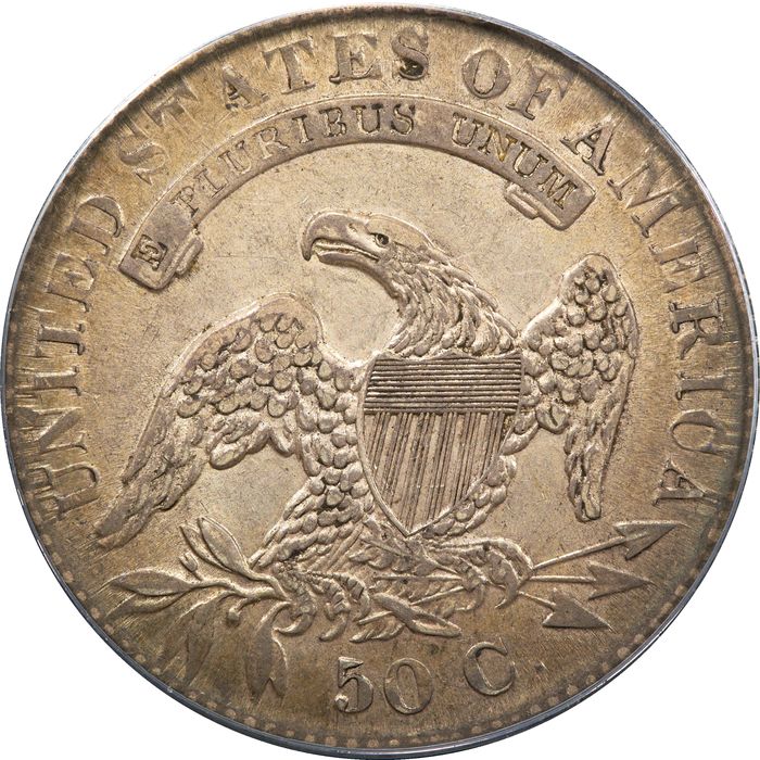 1831 Capped Bust Half (50c) OGH Reverse Image