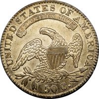 1831 Capped Bust Half (50c) Rattler Photo 4