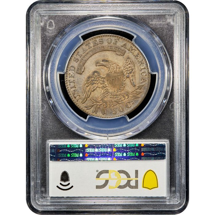 1831 Capped Bust Half Dollar (50c) O-103 Reverse Slab Image