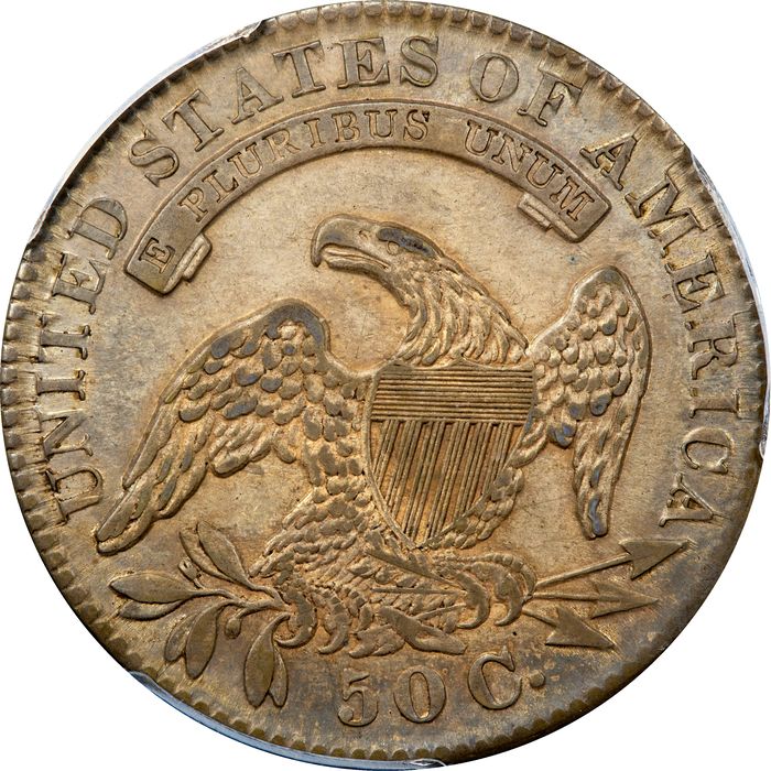 1831 Capped Bust Half Dollar (50c) O-103 Reverse Image