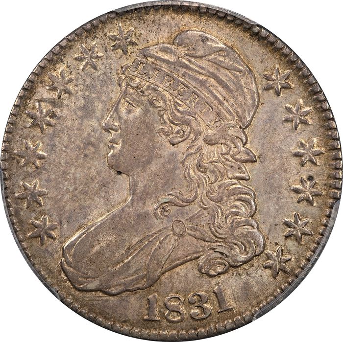 1831 Capped Bust Half Dollar (50c) O-104 Obverse Image