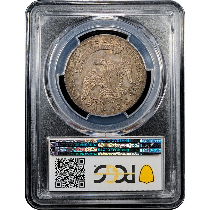 1831 Capped Bust Half Dollar (50c) O-104 Reverse Slab Image