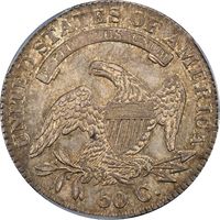 1831 Capped Bust Half Dollar (50c) O-104 Reverse Image