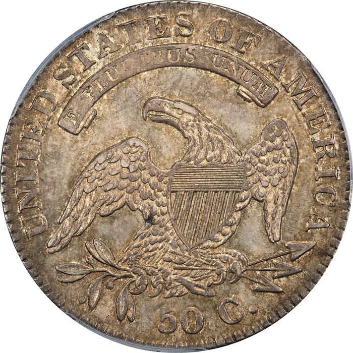 1831 Capped Bust Half Dollar (50c) O-104 Reverse Image
