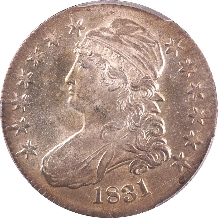 1831 Capped Bust Half Dollar (50c) Obverse Image