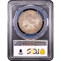 1831 Capped Bust Half Dollar (50c) Reverse Slab Image