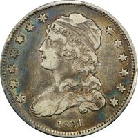 1831 Capped Bust Quarter (25c) Small Letters Photo 3