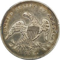 1831 Capped Bust Quarter (25c) Small Letters Photo 4