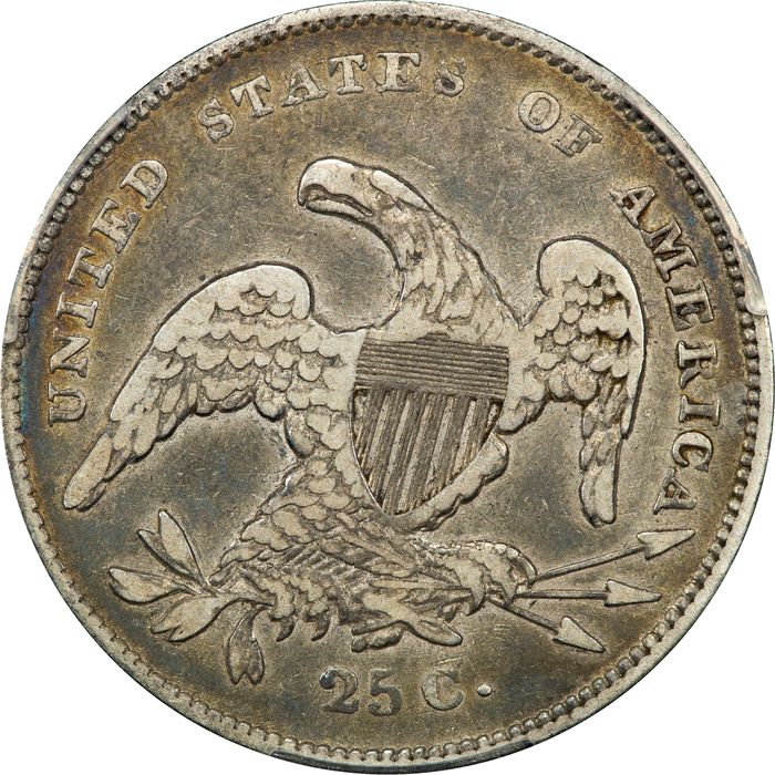 1831 Capped Bust Quarter (25c) Small Letters Photo 4