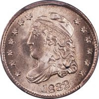 1832 Capped Bust Half Dime (H10C) Obverse Image
