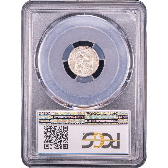 1833 Capped Bust Half Dime (H10C) Reverse Slab Image