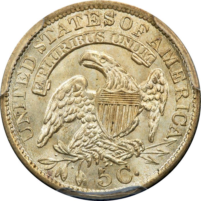 1834 Capped Bust Half Dime (H10C) Reverse Image