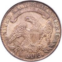 1834 Capped Bust Half Dollar (50c) Large Date Large Letters Photo 4