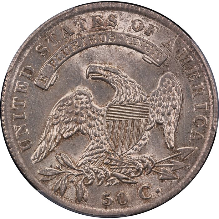1834 Capped Bust Half Dollar (50c) Small Date Small Letters Reverse Image