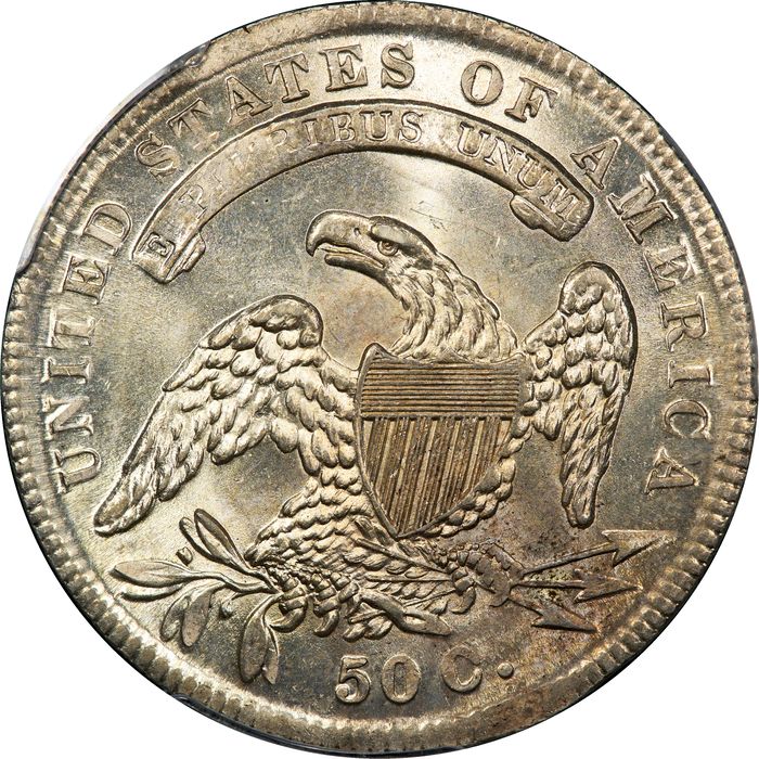 1834 Capped Bust Half Dollar (50c) Small Date Small Letters Photo 4