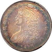 1834 Capped Bust Half Dollar (50c) Small Date, Small Letters Obverse Image