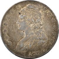 1834 Capped Bust Half Dollar (50c) Small Date Small Letters Obverse Image