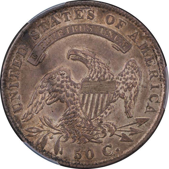 1835 Capped Bust Half Dollar (50c) Reverse Image