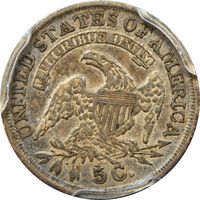 1836 Capped Bust Half Dime (H10C) Reverse Image