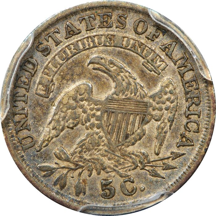 1836 Capped Bust Half Dime (H10C) Reverse Image