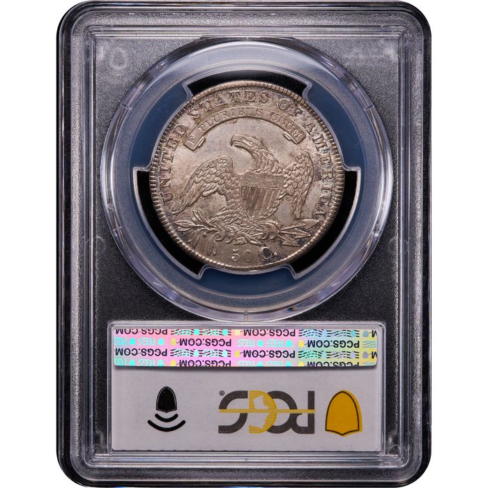 1836 Capped Bust Half Dollar (50c) Lettered Edge Reverse Image
