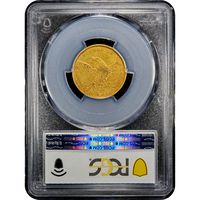 1836 Classic Head Gold Half Eagle ($5) Reverse Image