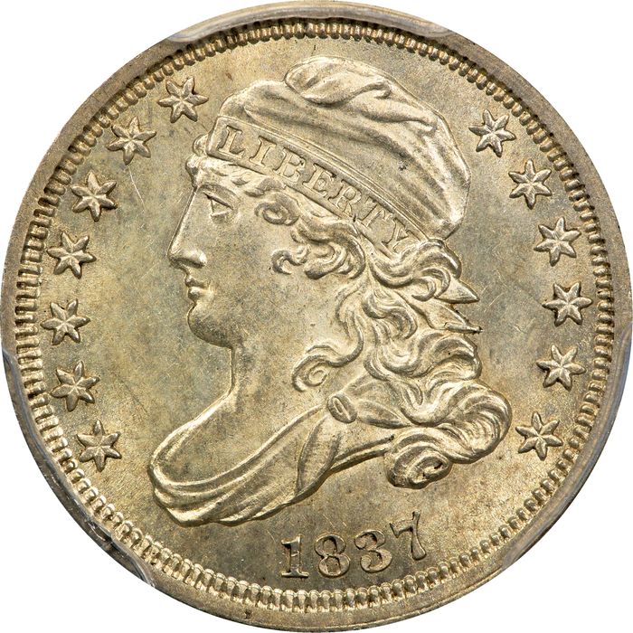 1837 Capped Bust Dime (10c) Obverse Image