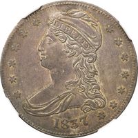 1837 Capped Bust Half Dollar (50c) Photo 3