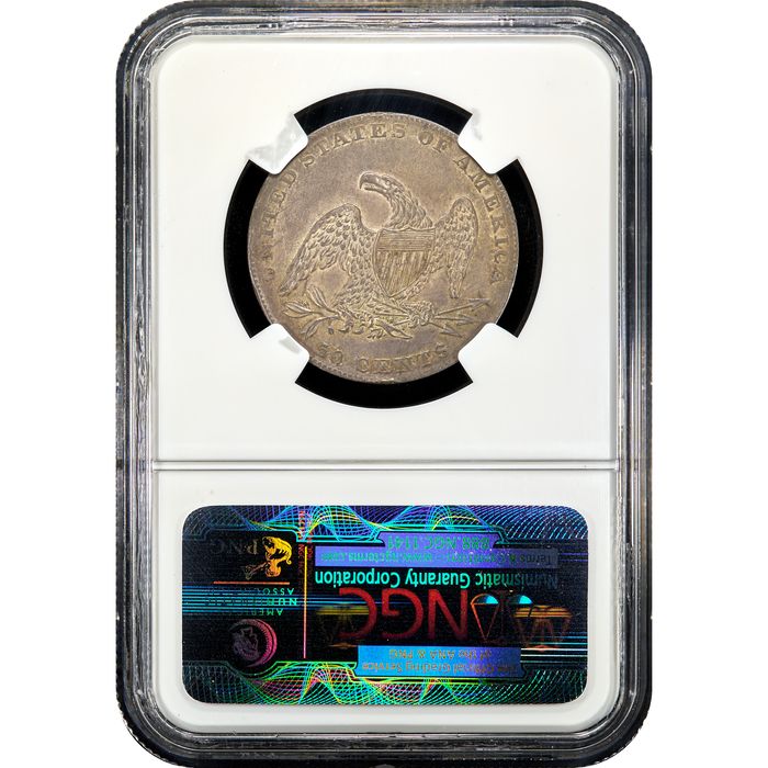 1837 Capped Bust Half Dollar (50c) Reverse Image