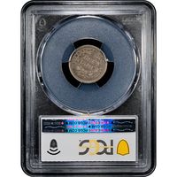 1837 F-103a Small Date Seated Liberty Dime (10c) Reverse Slab Image