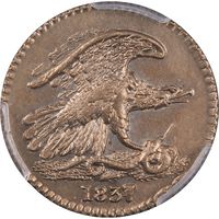 1837 Feuchtwanger Cent (1c) HT-268 Obverse Image