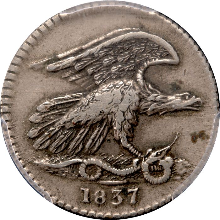 1837 Feuchtwanger Cent (1c) HT-268 Photo 3