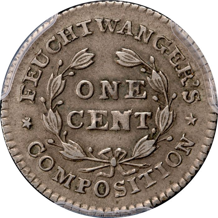 1837 Feuchtwanger Cent (1c) HT-268 Photo 4
