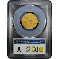 1838 Classic Head Gold Half Eagle ($5) Reverse Image